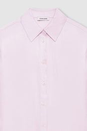 ANINE BING Bridget Shirt - Powder Pink - detail view