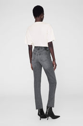 ANINE BING Cade Tee Northern Lights - Off White - On Model Back