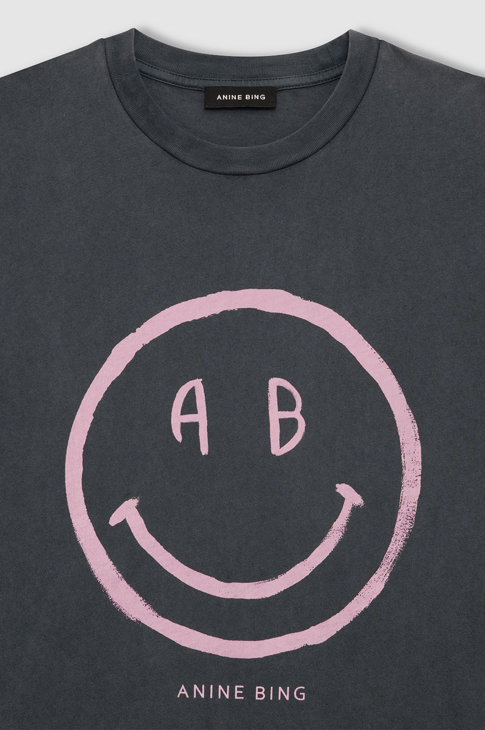 Cade Tee Palm - Washed Black View 5
