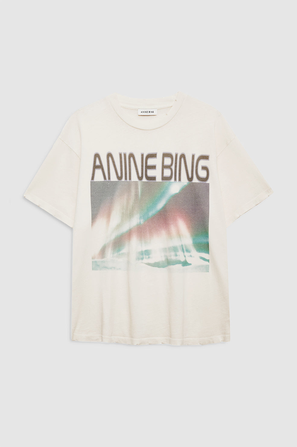 Cade Tee Northern Lights - Off White View 3