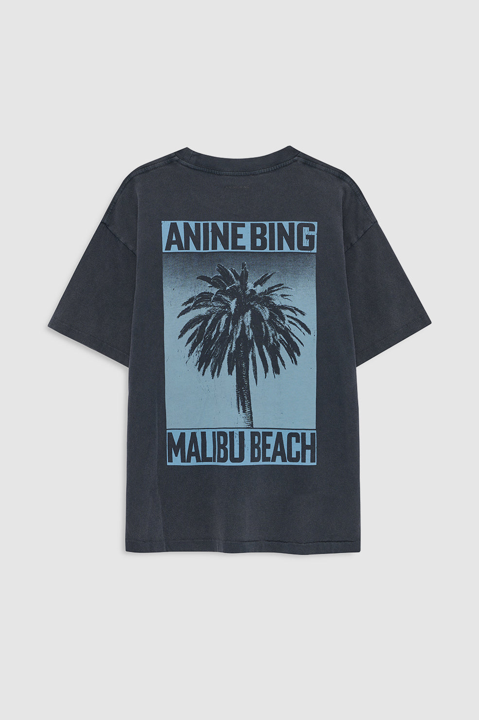 Cade Tee Palm - Washed Black View 3