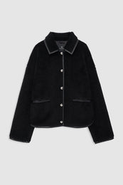 ANINE BING Camden Jacket - Black - front view
