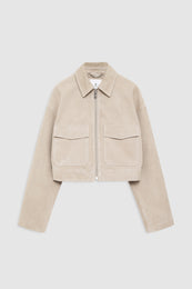 ANINE BING Christian Jacket - Sand - front view