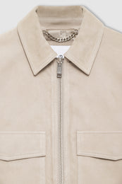 ANINE BING Christian Jacket - Sand - detail view
