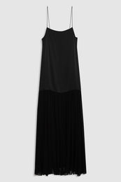 ANINE BING Clementine Dress - Black - front view