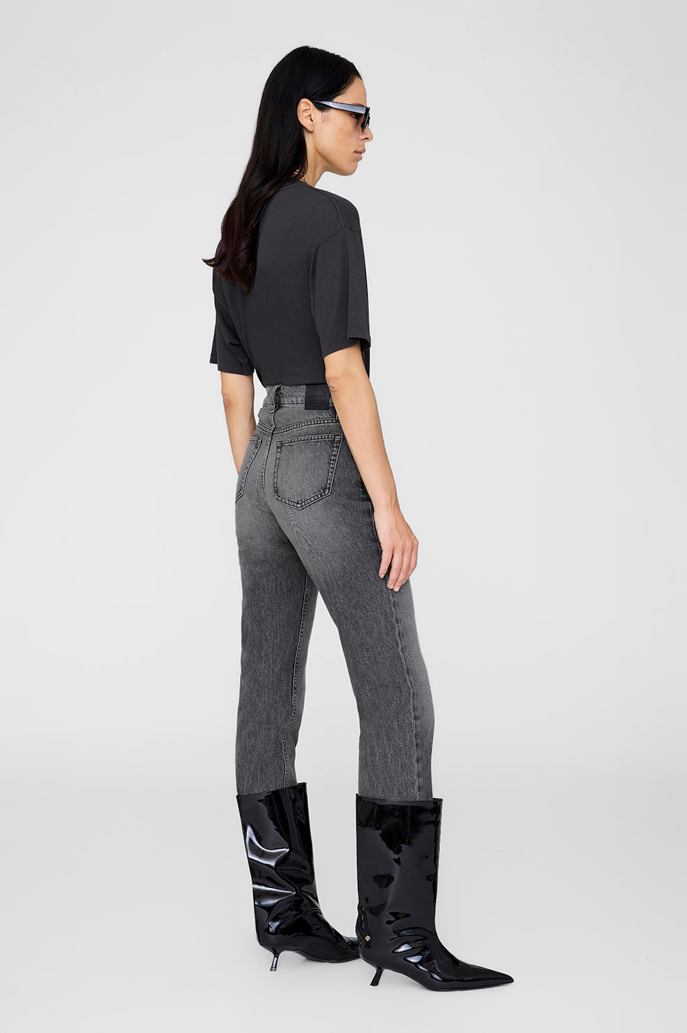 Cohen Tee - Grey Leopard View 2