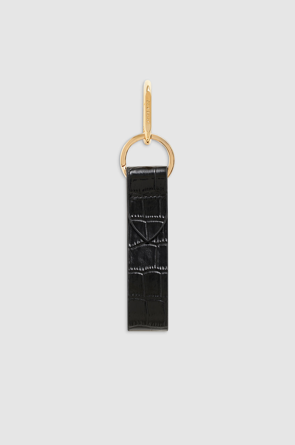 Cruise Key Chain - Black Embossed