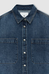 Dante Shirt - Mosaic Blue XS