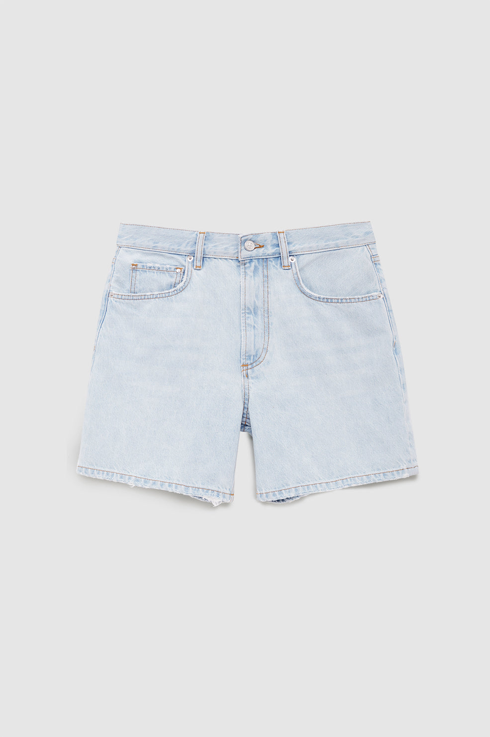 featured-img|ANINE BING Delaney Short - Lucid Blue - front view