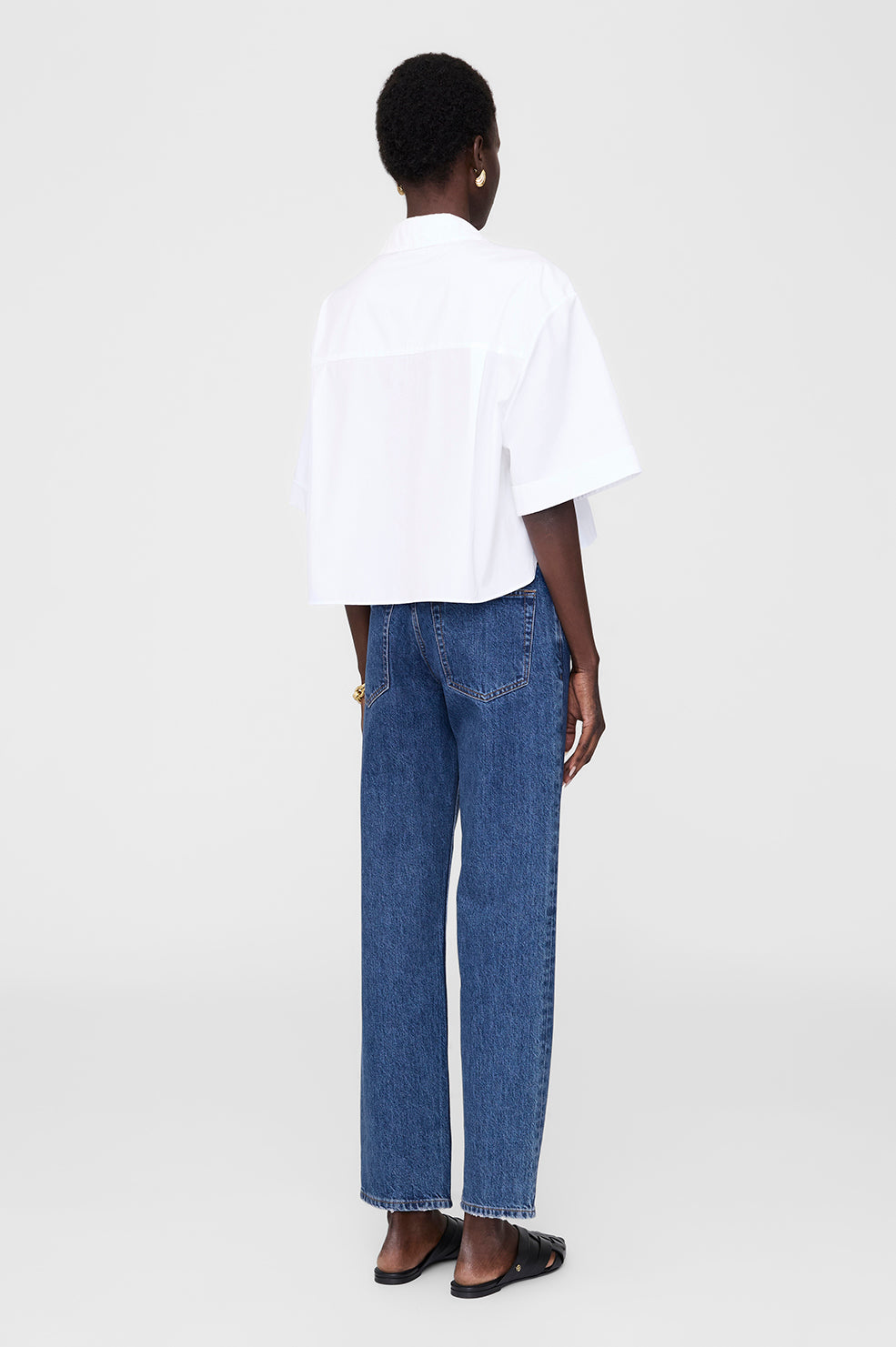 Edith Shirt - White View 2