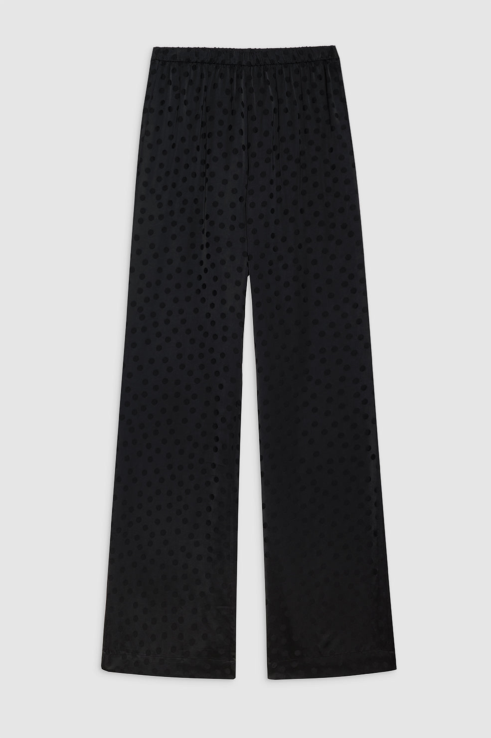 Elain Pant - Black Dot Jacquard View 3