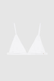 ANINE BING Eldra Bra - Off White - Front View 
