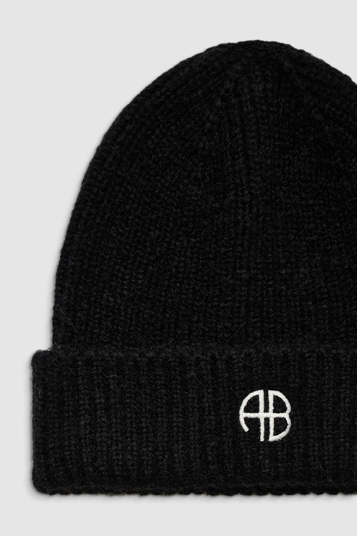 ANINE BING Elia Beanie - Black