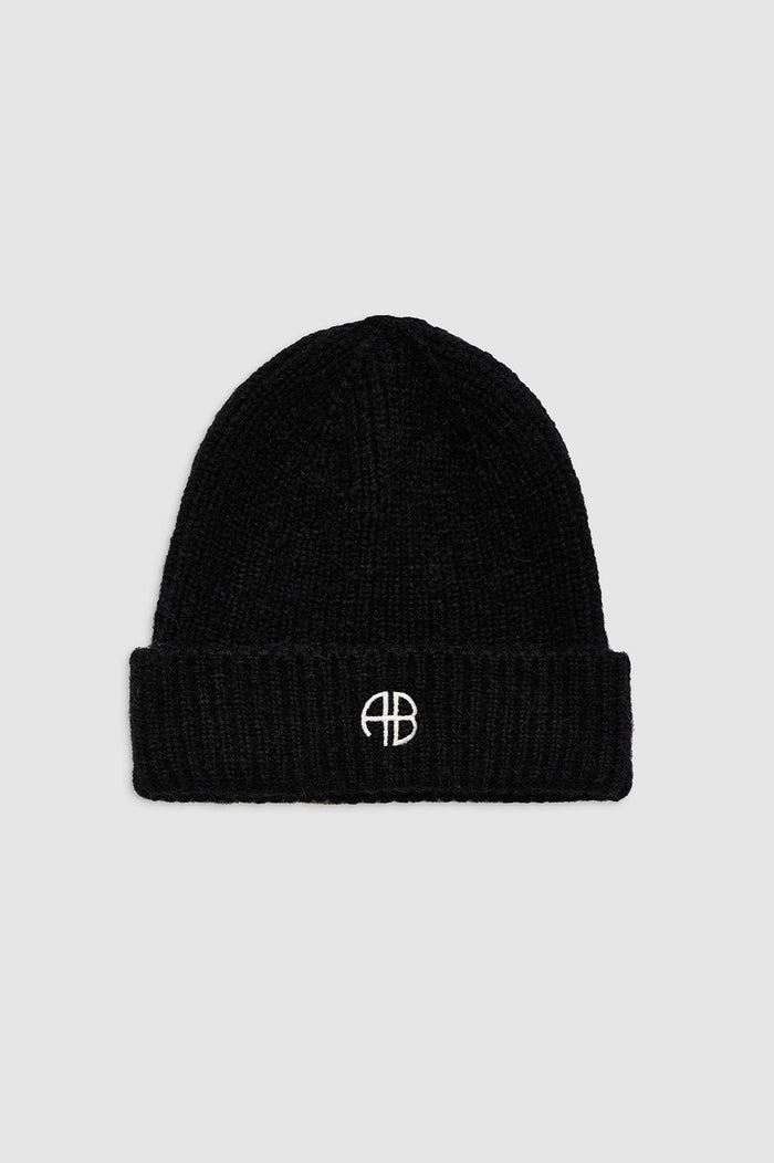 ANINE BING Elia Beanie - Black