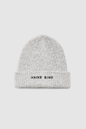 ANINE BING Elia Beanie - Light Heather Grey