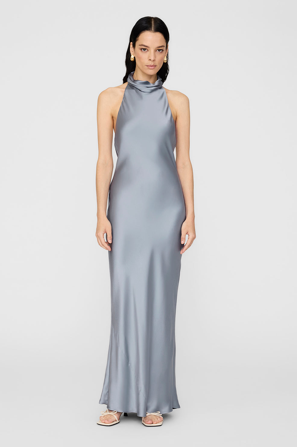 Eliana Dress - Pastel Blue View 1