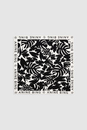 ANINE BING Eliza Sarong - Black Bird Of Paradise - Front View 