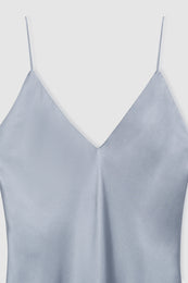 ANINE BING Ellen Top - Pastel Blue - Detail View 