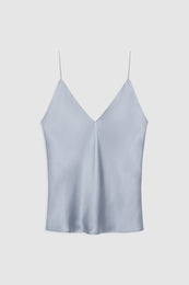 ANINE BING Ellen Top - Pastel Blue - Front View 