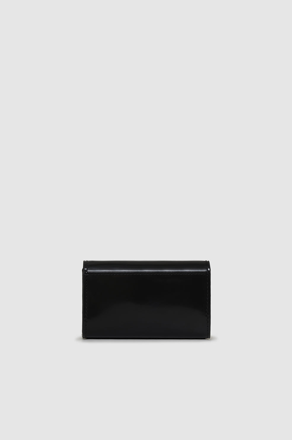 ANINE BING Elly Wallet - High-Shine Black