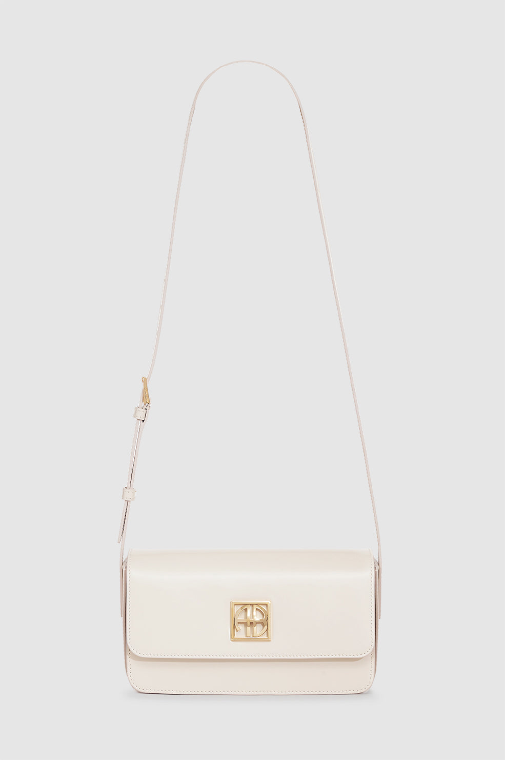 Elly Crossbody Bag - High-Shine Bone View 1