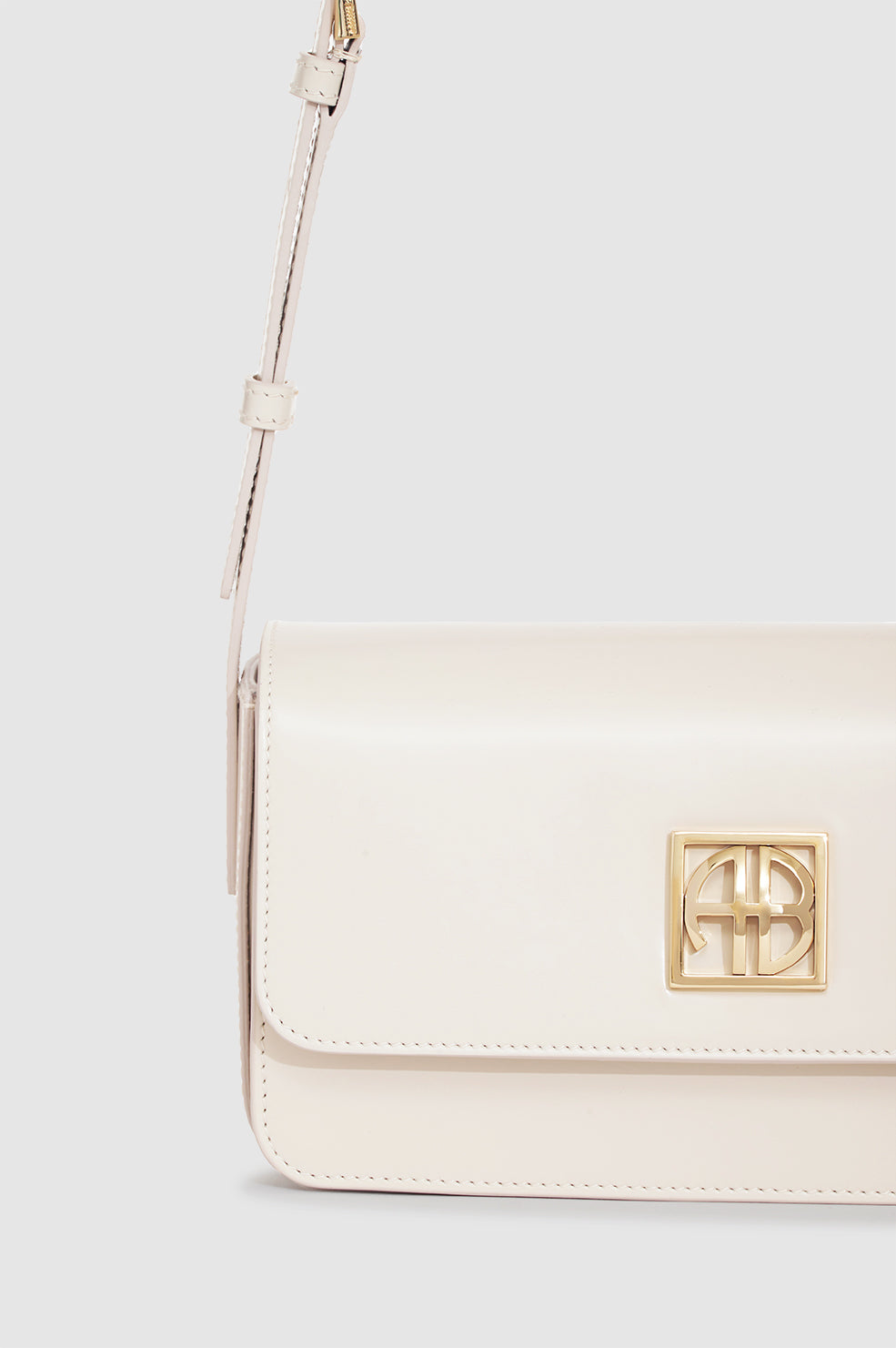 Elly Crossbody Bag - High-Shine Bone View 5