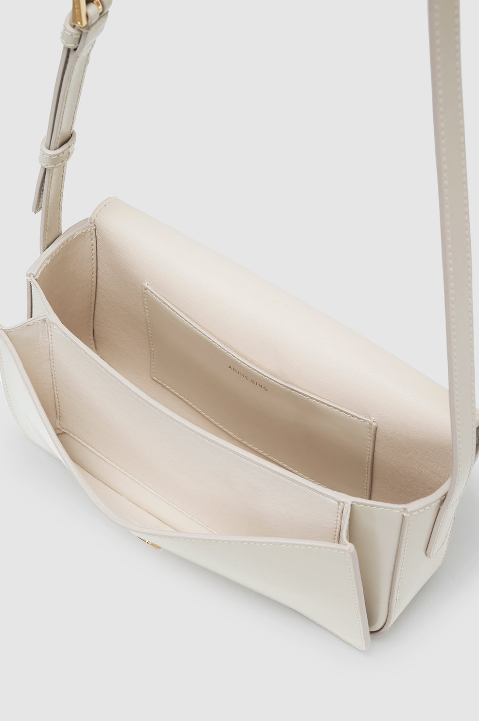 Elly Crossbody Bag - High-Shine Bone View 4