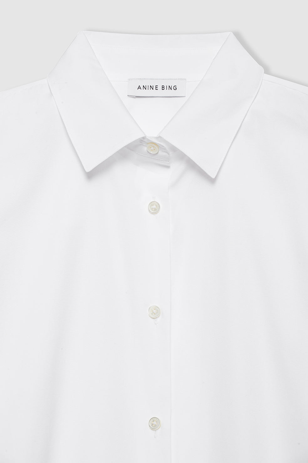 ANINE BING Essie Shirt - White