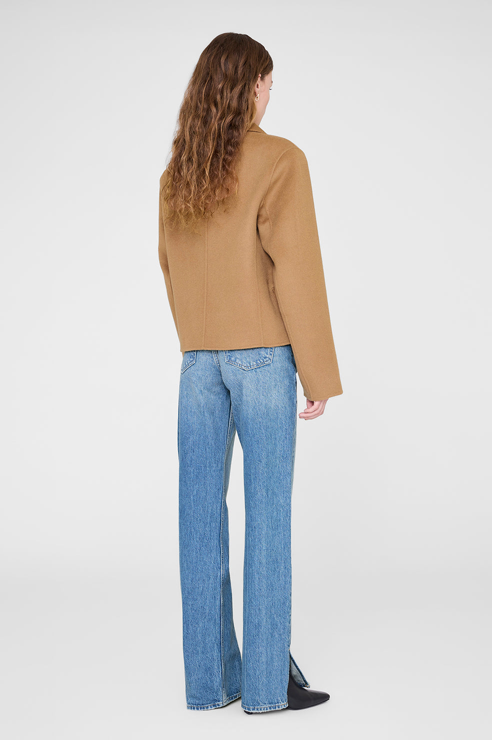 Etienne Blazer - Camel Cashmere Blend