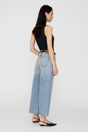 ANINE BING Eugene Tank - Black - On Model Back 