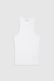 ANINE BING Eva Tank - White