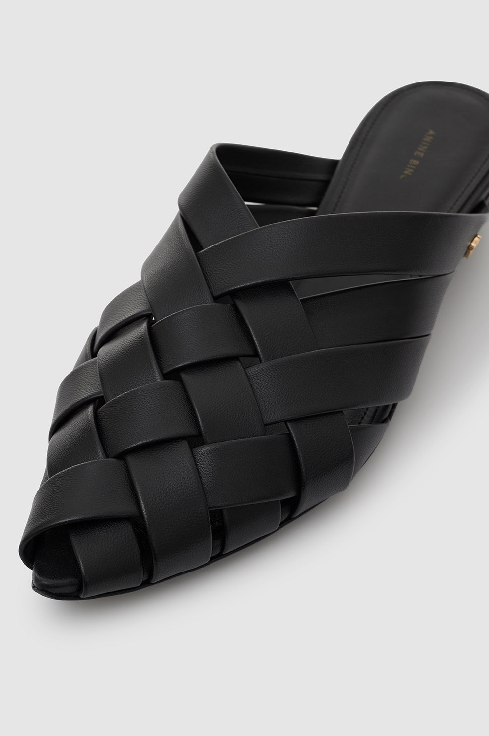 ANINE BING Eve Flats - Black