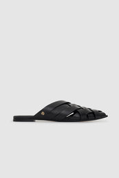 ANINE BING Eve Flats - Black