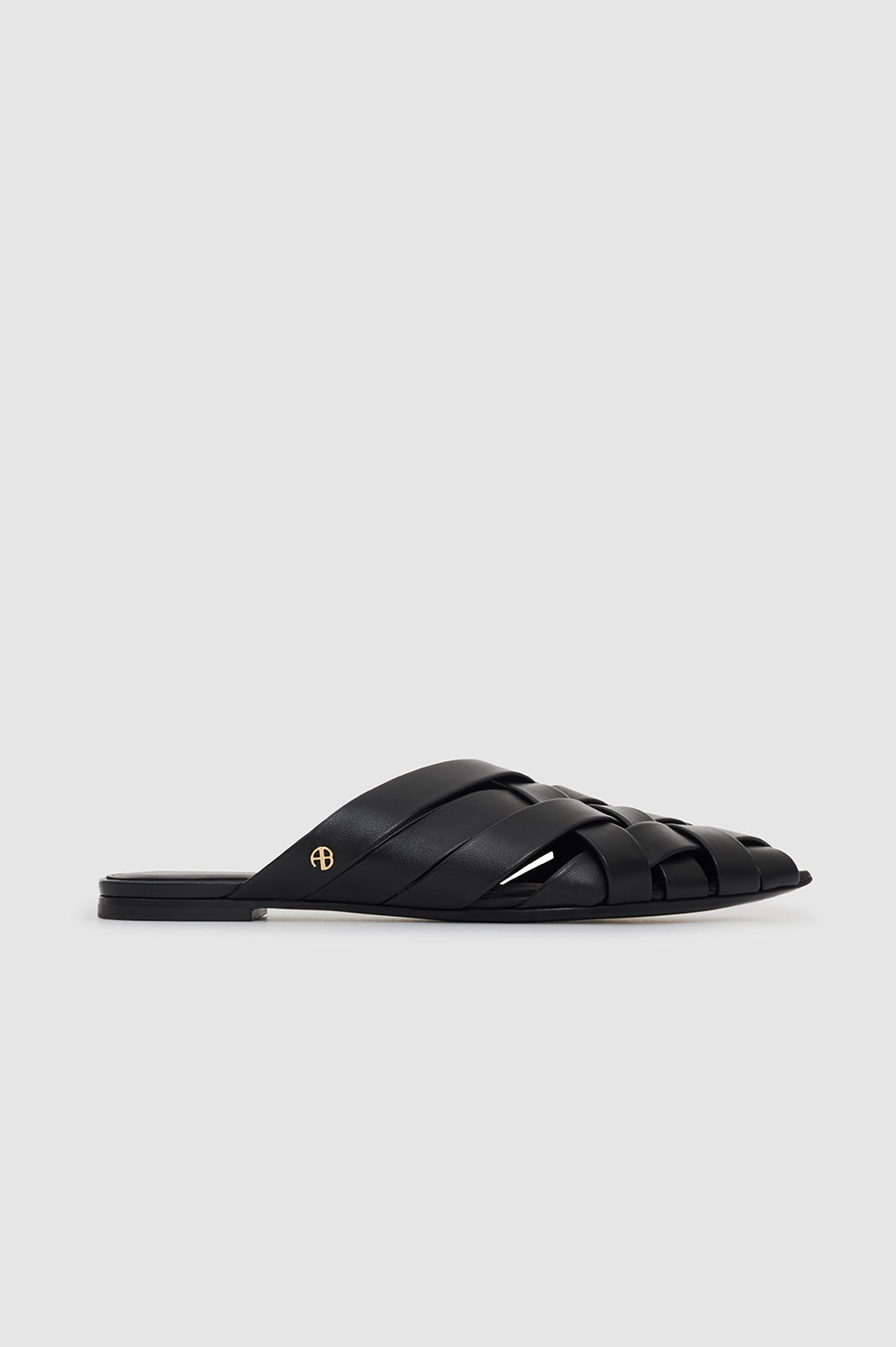 ANINE BING Eve Flats - Black