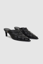 ANINE BING Eve Mules - Black