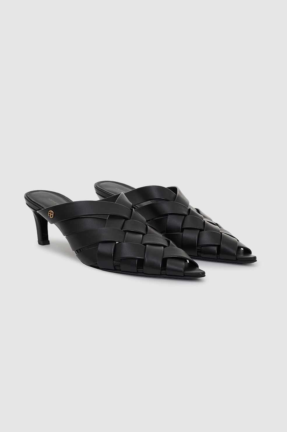 ANINE BING Eve Mules - Black