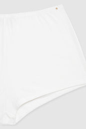 ANINE BING Fran Boyshort - Off White - Detail View 