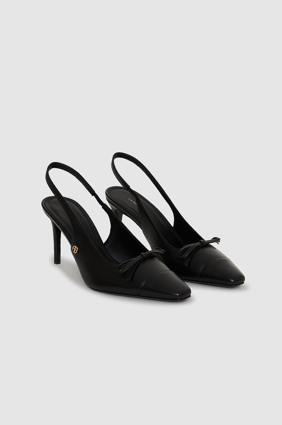 Freya Slingbacks - Black View 2