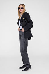 ANINE BING Fritz Jean - Washed Smoke Grey - on model side