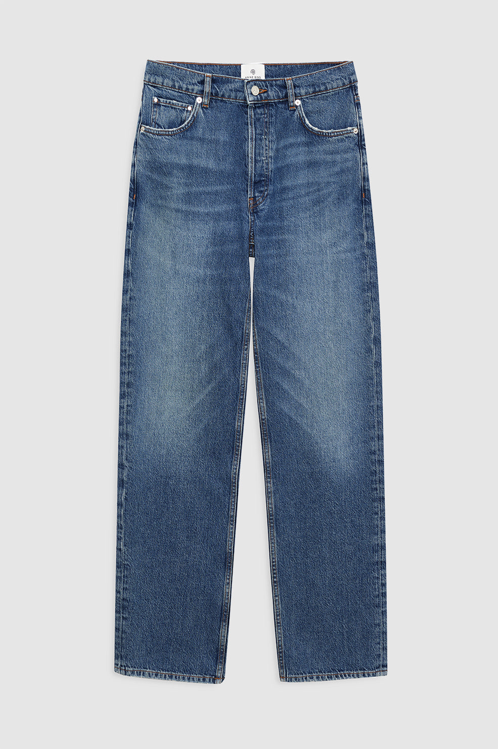 Gavin Long Jean - Mosaic Blue View 6