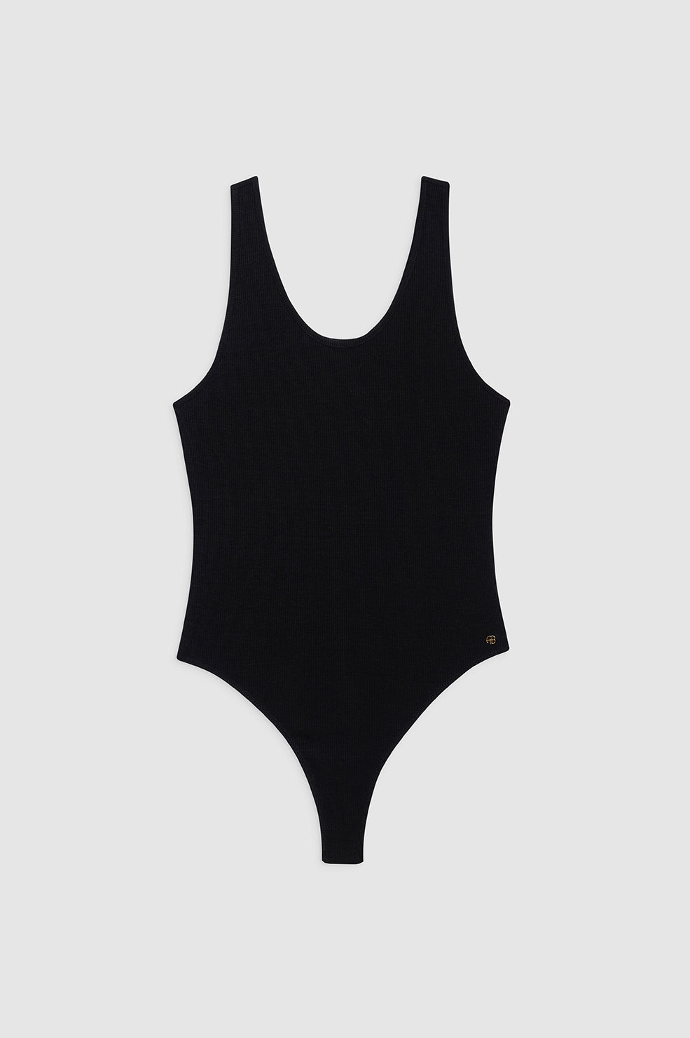 featured-img|ANINE BING Ginny Bodysuit - Black 