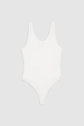 ANINE BING Ginny Bodysuit - Off White