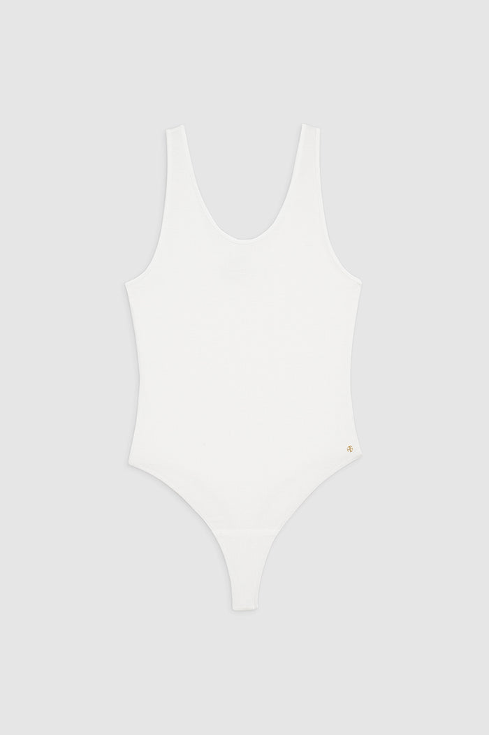 ANINE BING Ginny Bodysuit - Off White