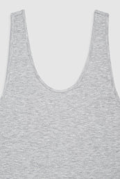 ANINE BING Ginny Bodysuit - Heather Grey