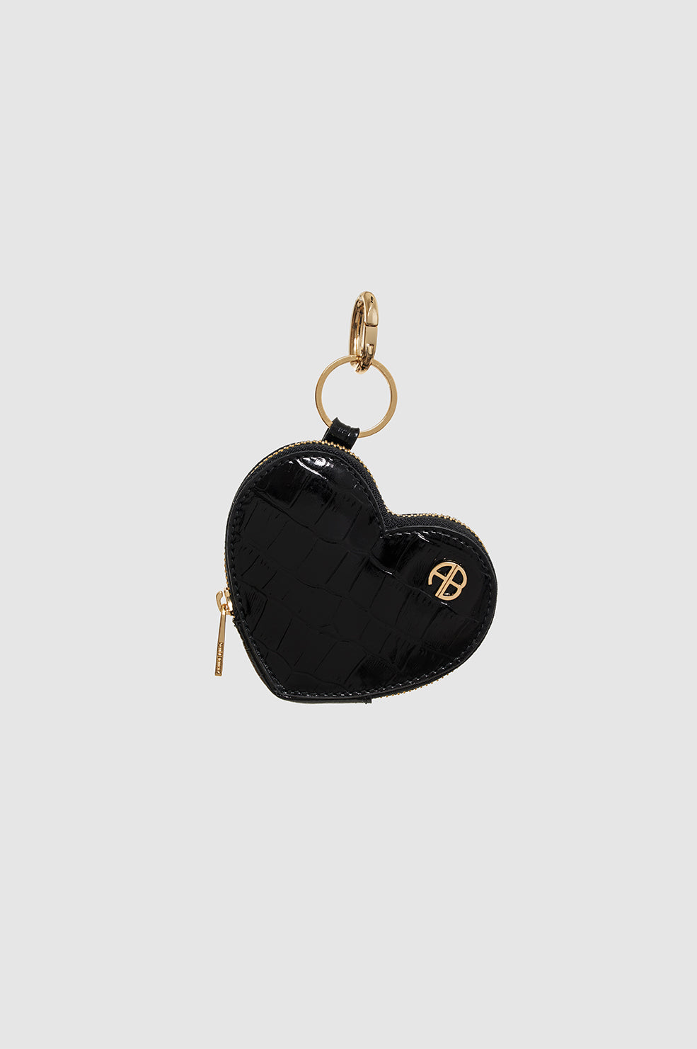 Harriett Coin Purse - Black Embossed