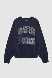 featured-img|ANINE BING Harry Shrunken Sweatshirt La - Vintage Black - front view