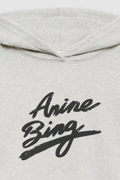 ANINE BING Harvey Sweatshirt Signature - Heather Grey