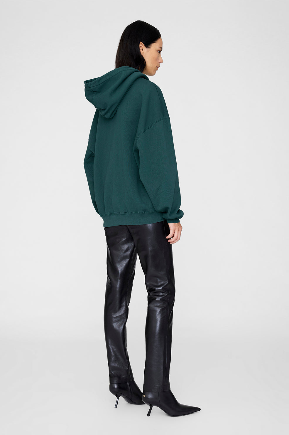 Harvey Sweatshirt - Dark Washed Black View 2