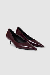 ANINE BING Hilda Pumps - Dark Red Patent