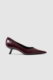 ANINE BING Hilda Pumps - Dark Red Patent